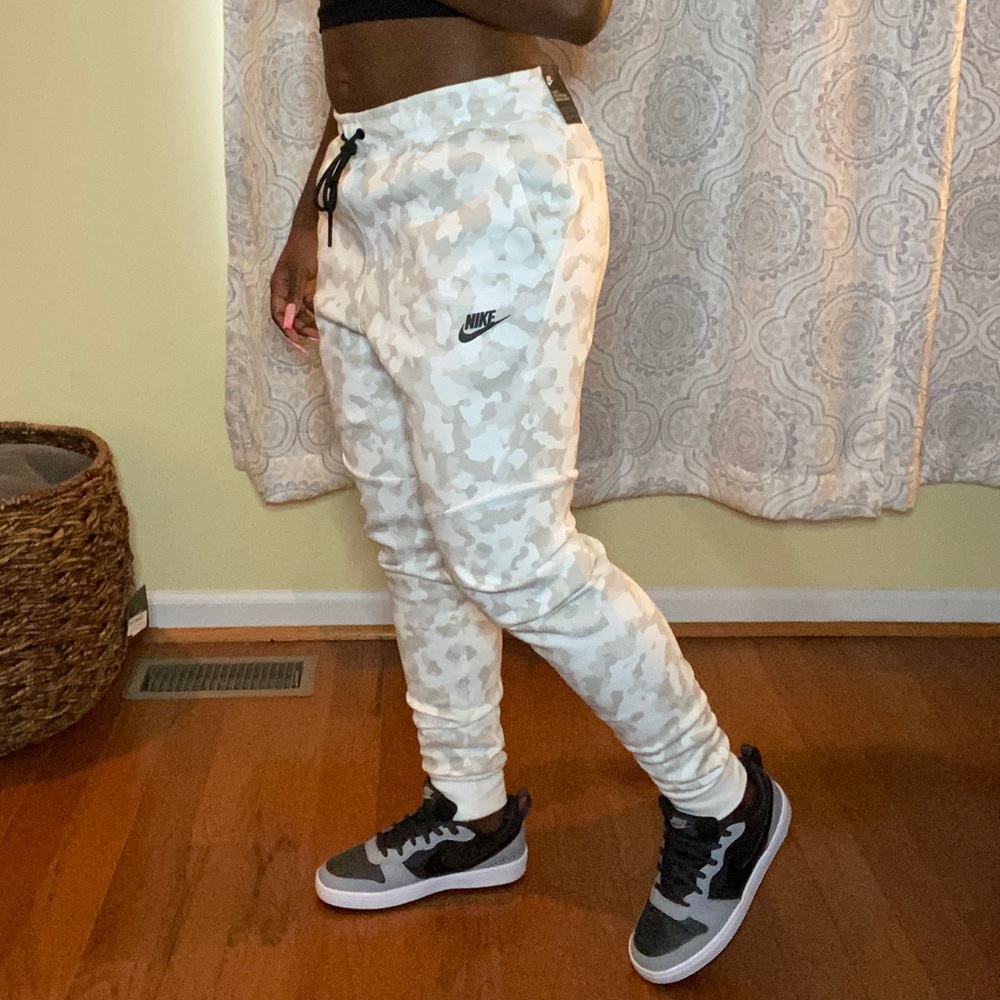 Camo Nike Tech Bottoms